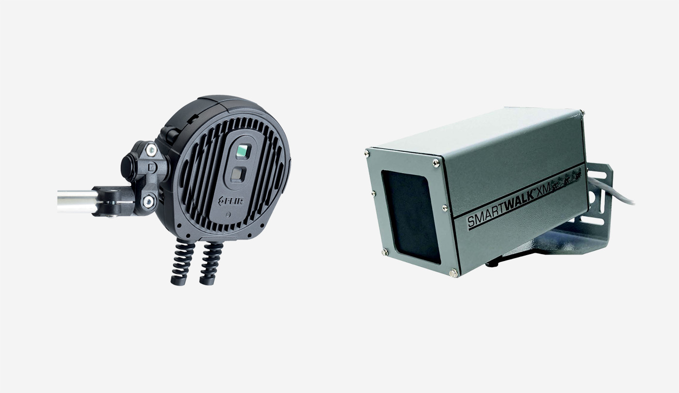 infrared and microwave camera sensors